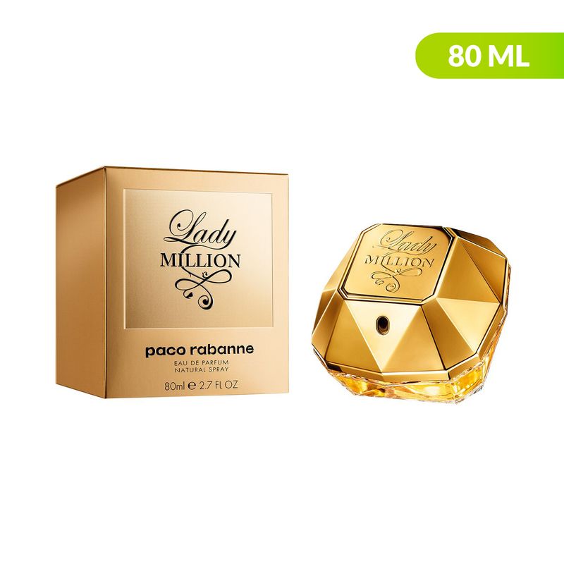 Perfume Rabanne 80 ml Lady Million Mujer RABANNE