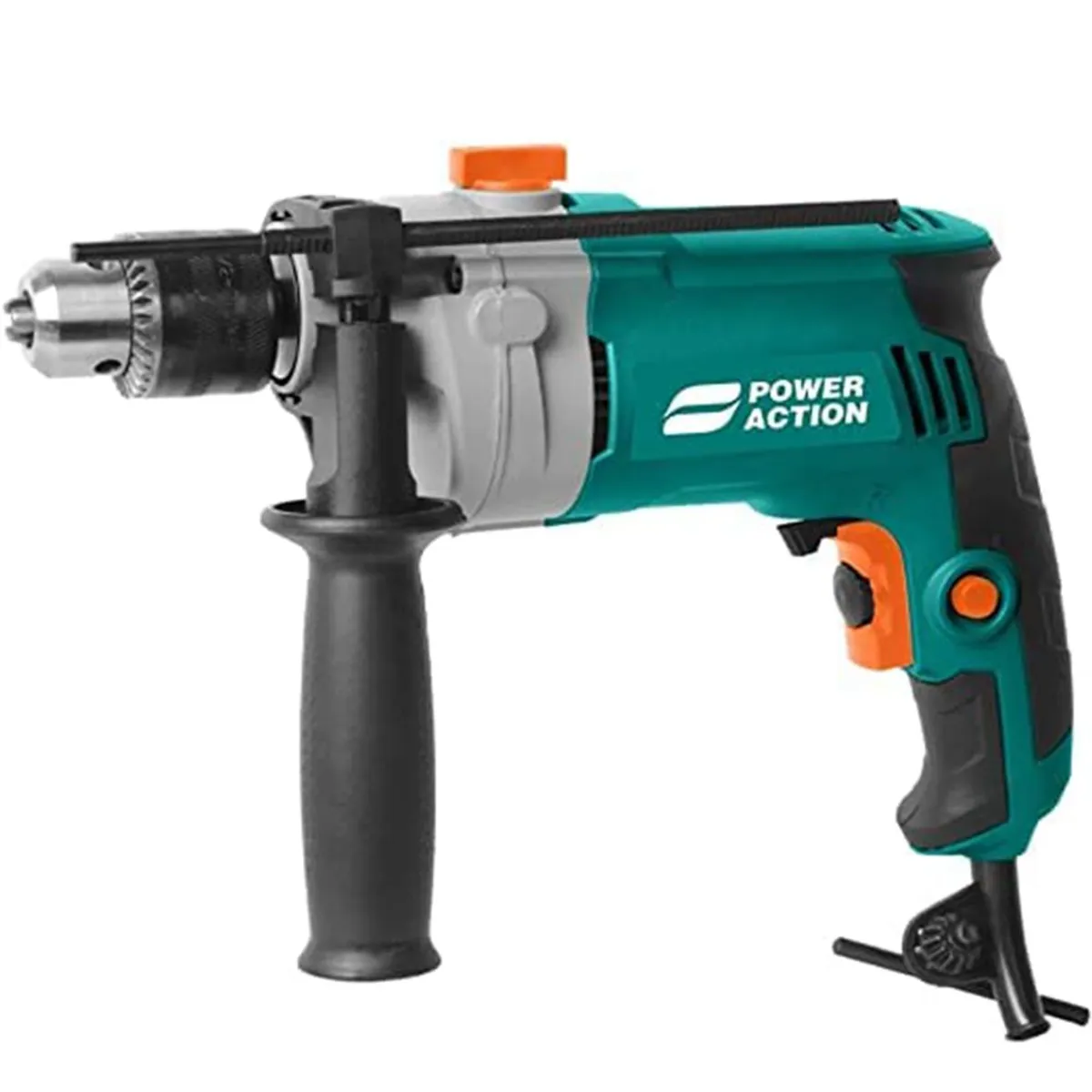 POWER ACTION - TALADRO PERCUTOR DE ALTO IMPACTO 13MM 850W INDUSTRIAL POWER ACTION