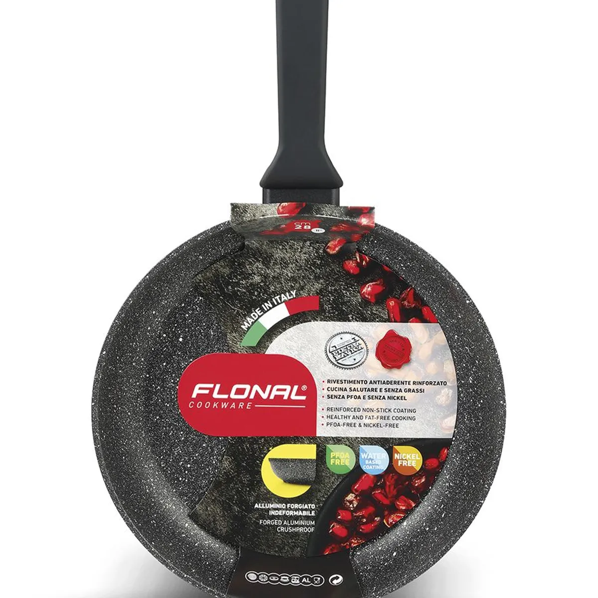 LA ITALIANA - Sarten Flonal 24 cm Hecho en Italia