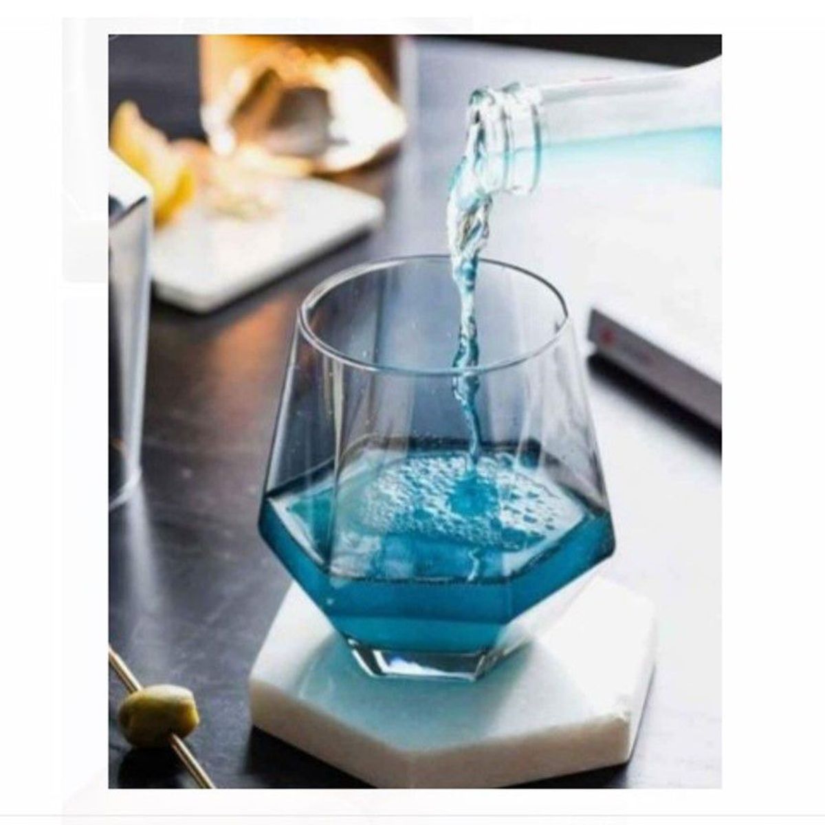 GENERICO - Vasos Wiskero modelo Diamante de Calidad  6 UNI