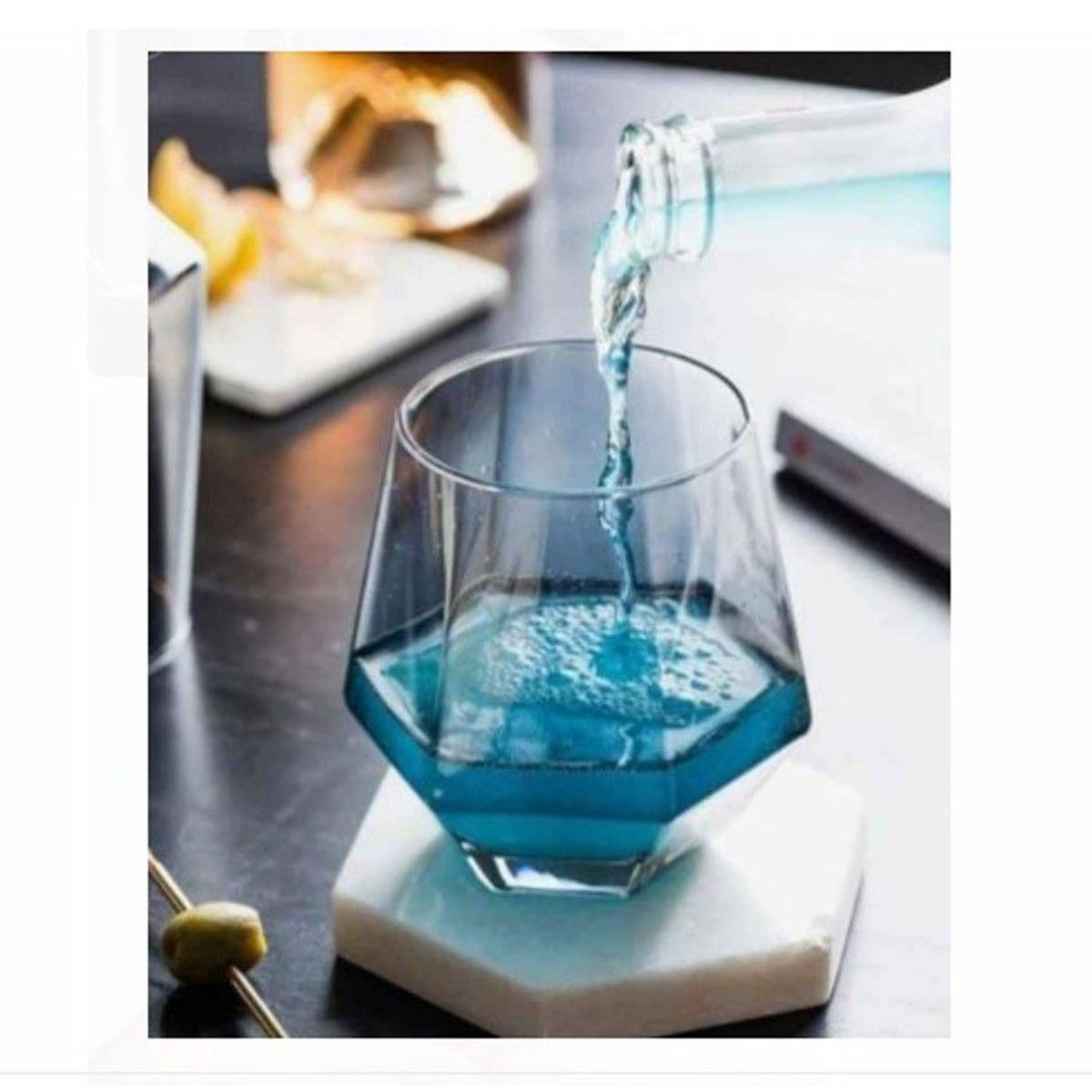 GENERICO - Vasos Wiskero modelo Diamante de Calidad  6 UNI