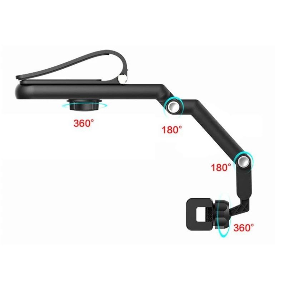 GENERICO - Soporte de celular para auto  Holder para tapasol