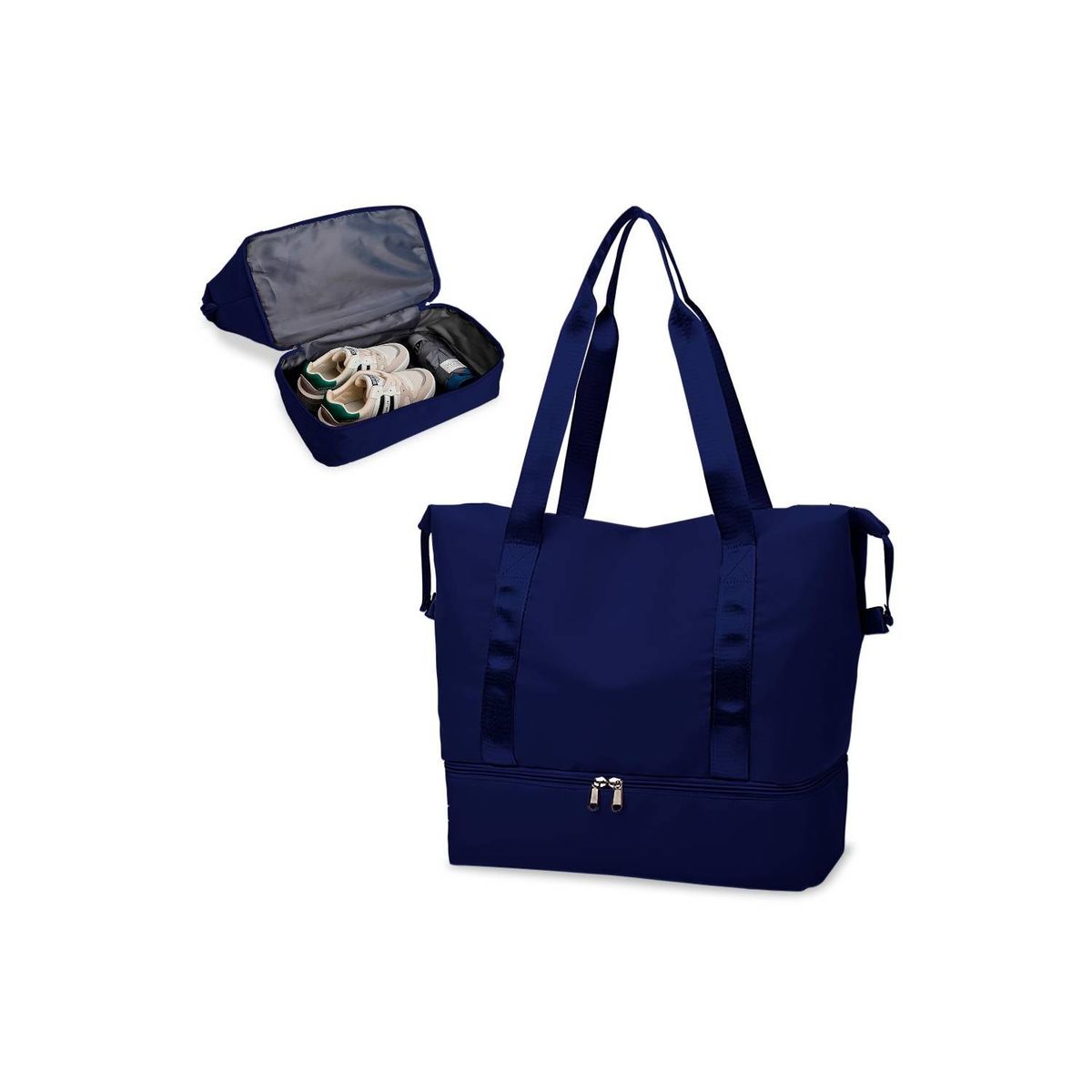 GENERICO - BOLSO CARTERA DE VIAJE DEPORTIVO IMPERMEABLE PORTA ZAPATOS