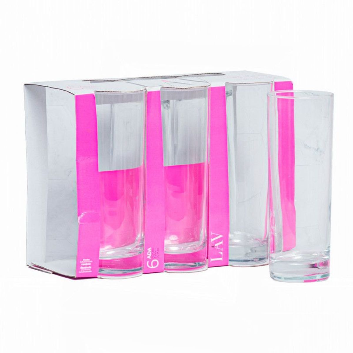 PANADECOR - Vaso Ada Long Drink 315 ml