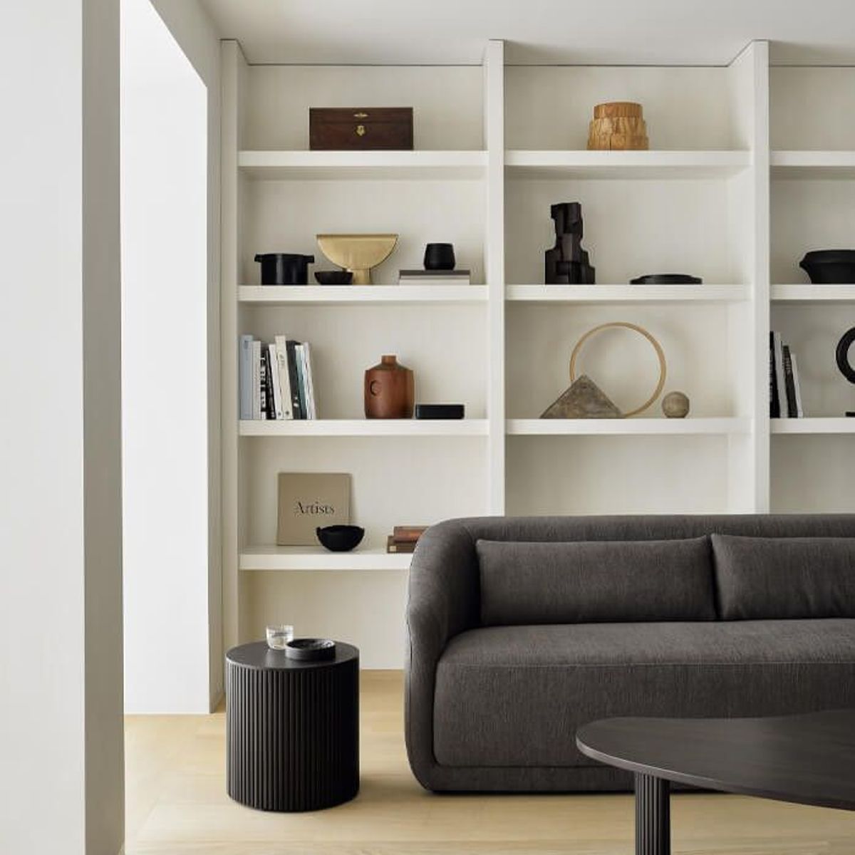 GENERICO - Mesa de Centro Roll Living Furniture Negro