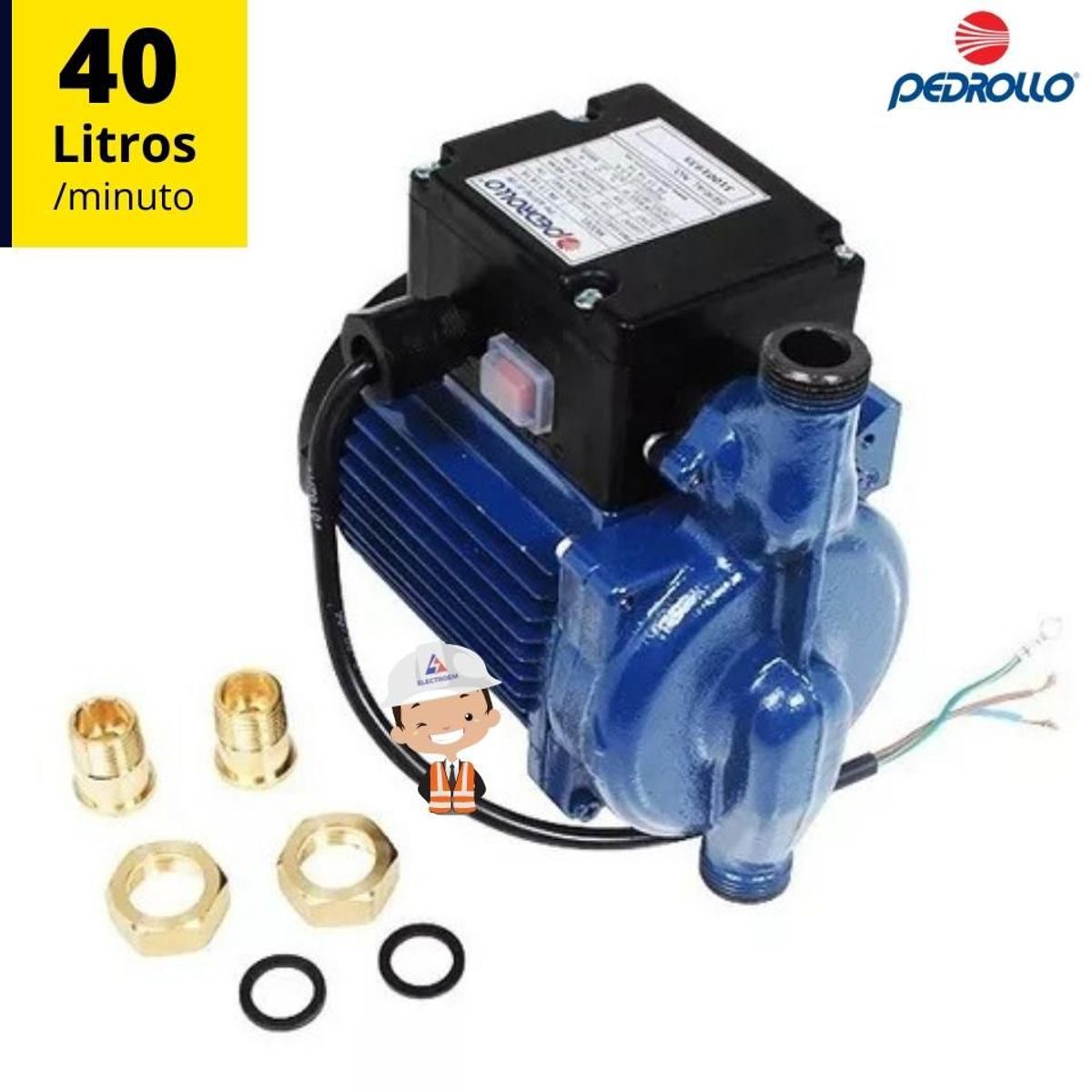 GENERICO - BOMBA DE AGUA PARA TERMA DUCHA RAPIDUCHA LAVADORA AUMENTADORA DE PRESION