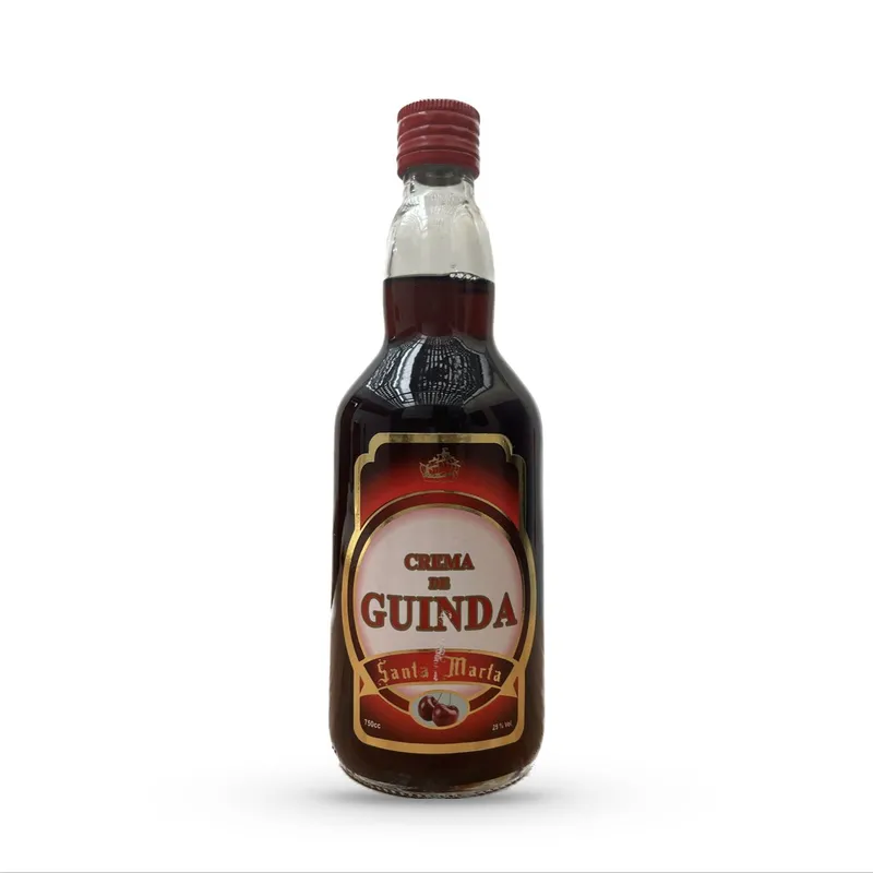 SANTA CRUZ - Licor Crema de Guinda 750 ml