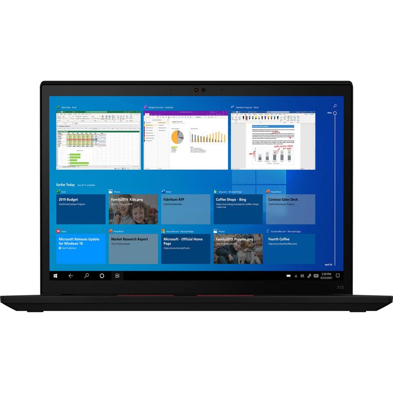 LENOVO - Laptop Lenovo ThinkPad X13 Core i7-1165G7 512SSD 16GB W10Pro 20WLS5H800