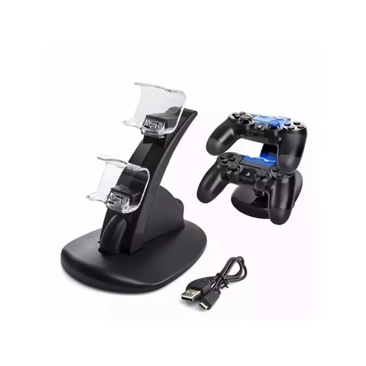 GENERICO - Cargador Mando Playstation 4 / Ps4 Slim Dual Shock