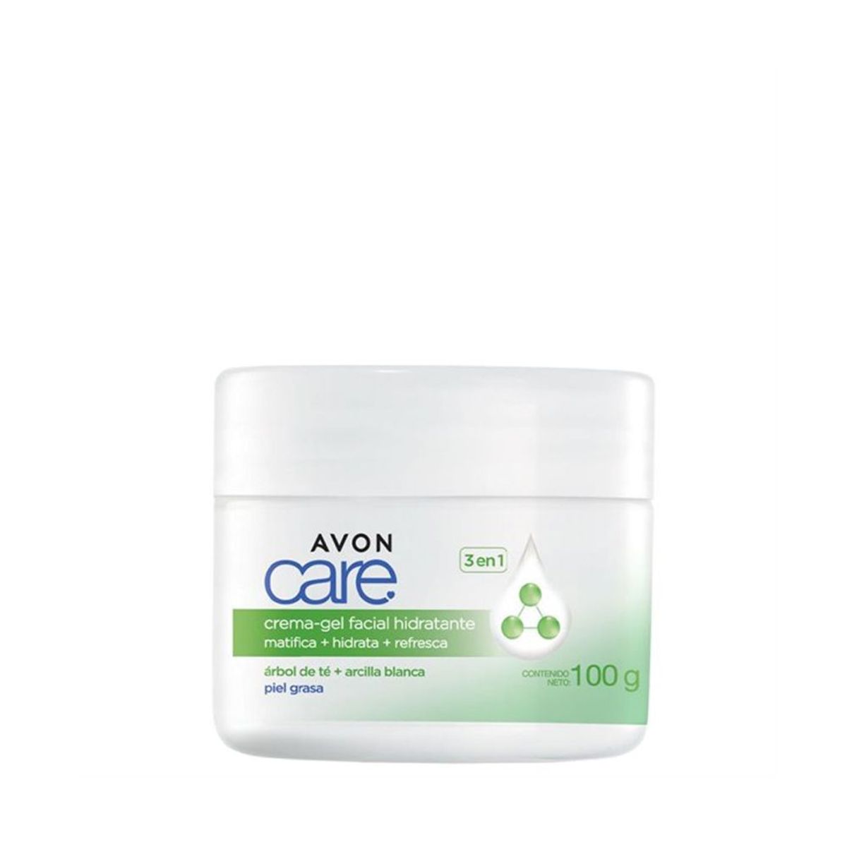 AVON - Crema Facial Árbol de Té y Arcilla Blanca 3 en 1  Avon Care