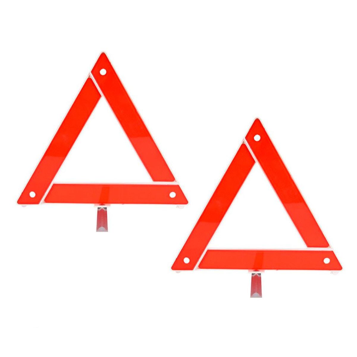 GENERICO - Triangulo Emergencia Vial X2 UniReflectivo AutoSeparador