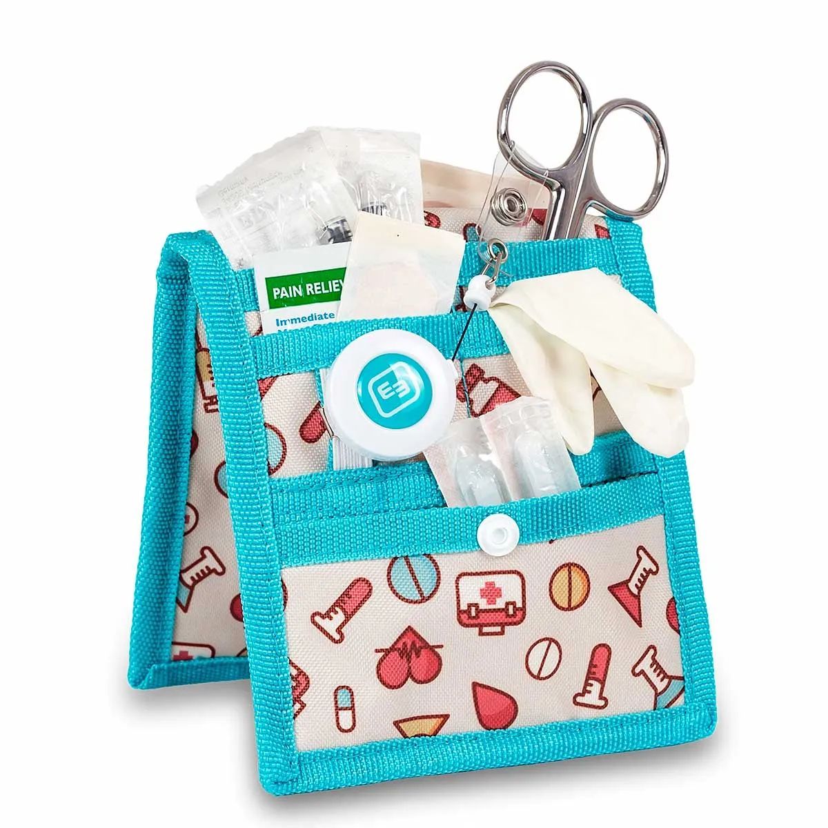 ELITE BAGS - Organizador enfermería estampado beige