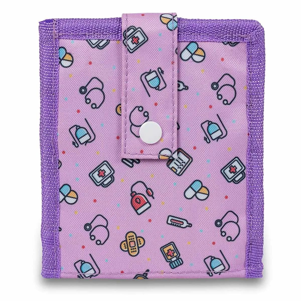 ELITE BAGS - Organizador enfermería Estampado Morado