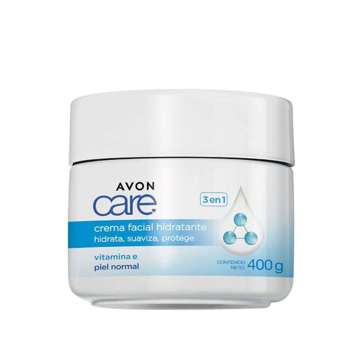 AVON - Crema Facial Con Vitamina E Piel Normal Avon Care 3 en 1 400g
