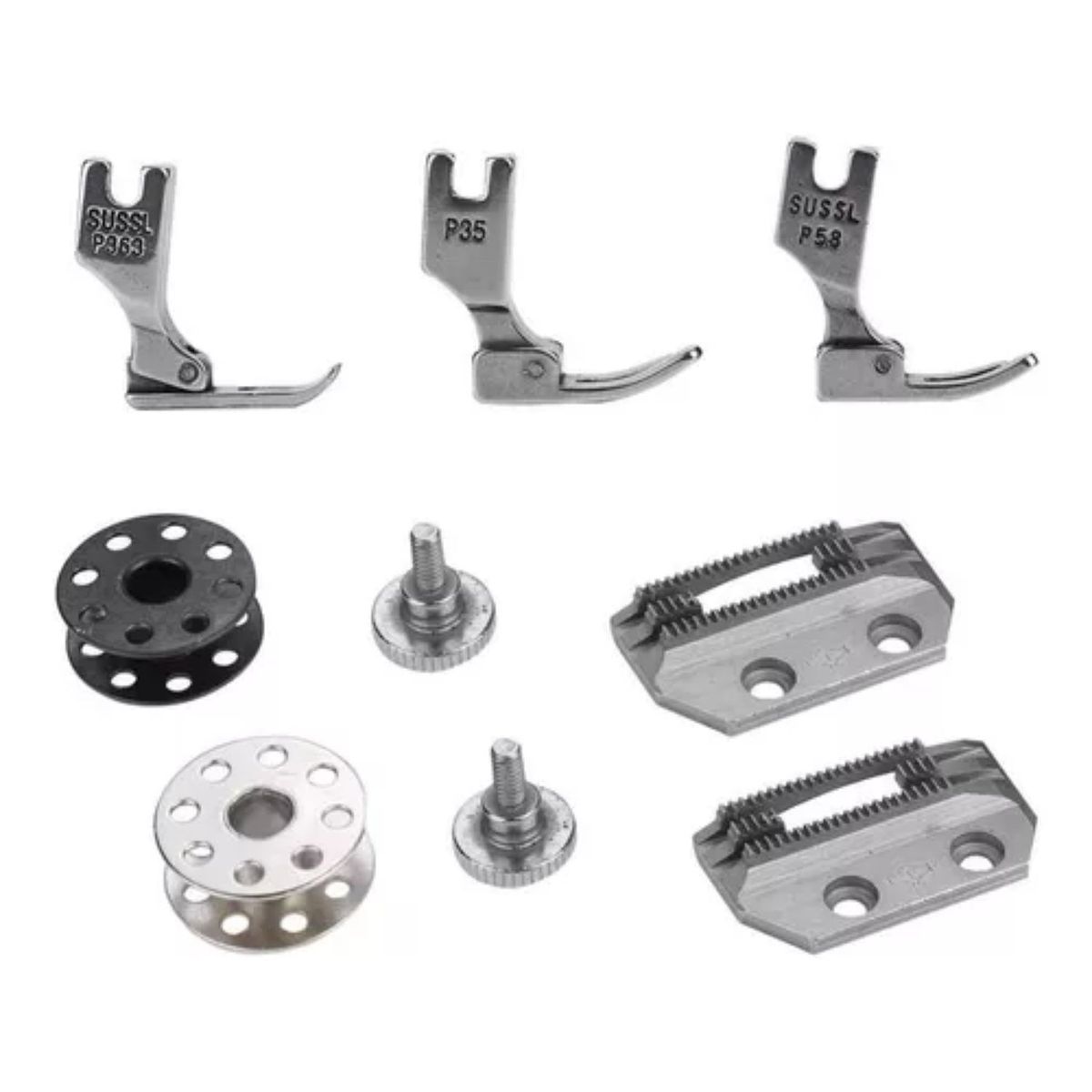 GENERICO - Accesorios Para Máquina De Coser Recta Industrial De 27 Uds.