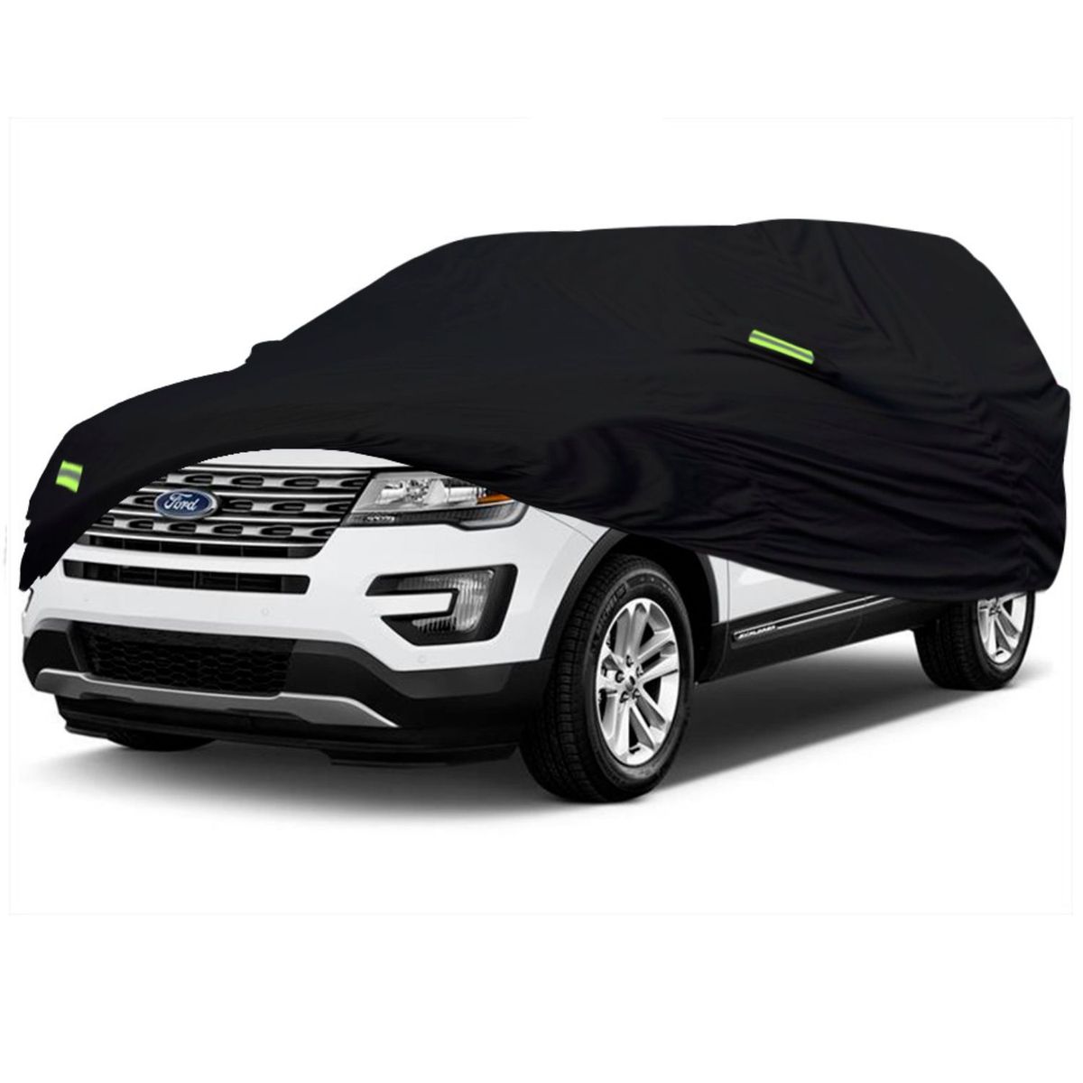 TECGO - PROTECTOR CUBIERTA FUNDA COBERTOR TIPO FORD EXPLORER NEGRO