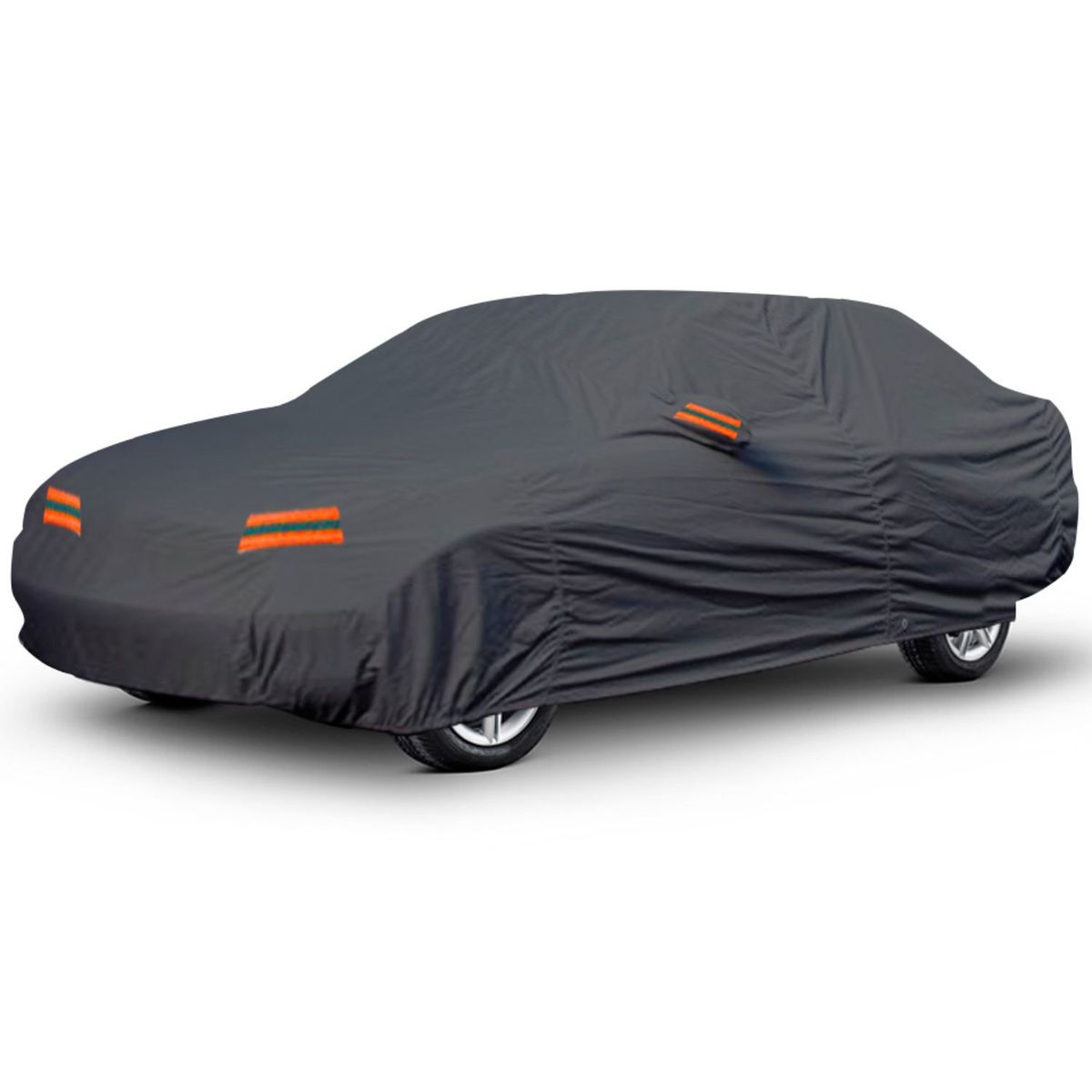 TECGO - PROTECTOR CUBIERTA FORRO FUNDA COBERTOR TIPO FIAT SIENA GRIS