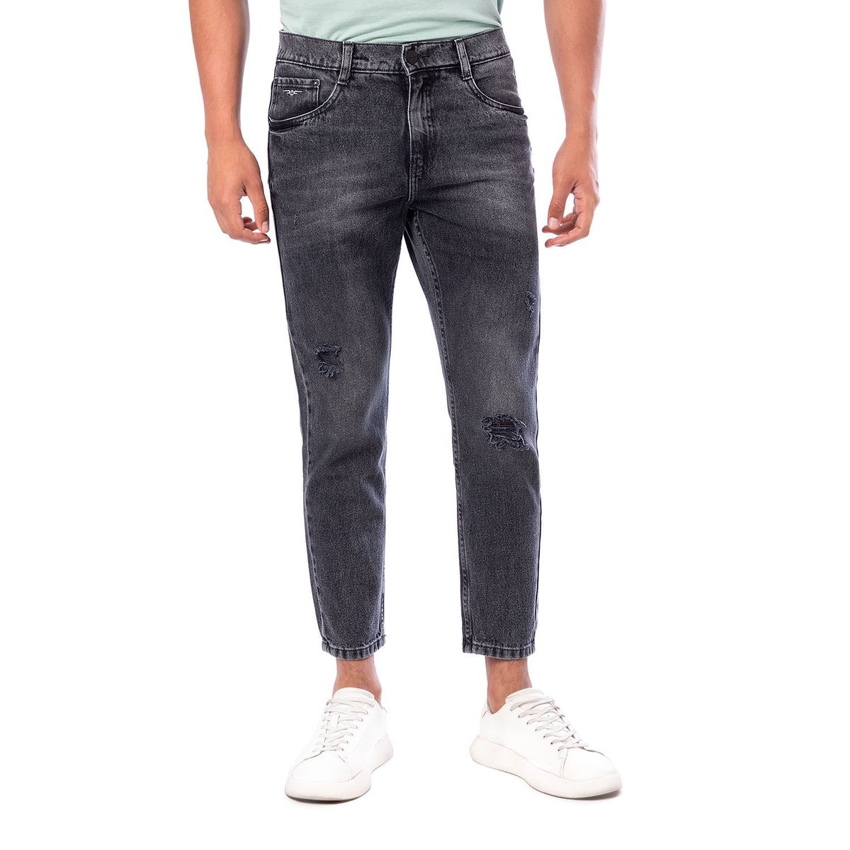 PIONIER - Pantalon Moda Denim Halls Hombre