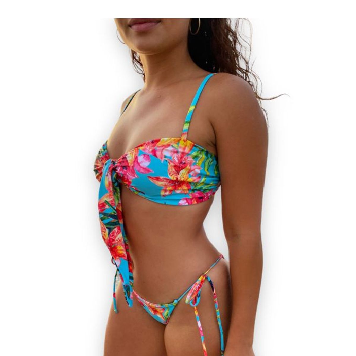 KUKUYU - Bikini Mujer Alice Turquesa