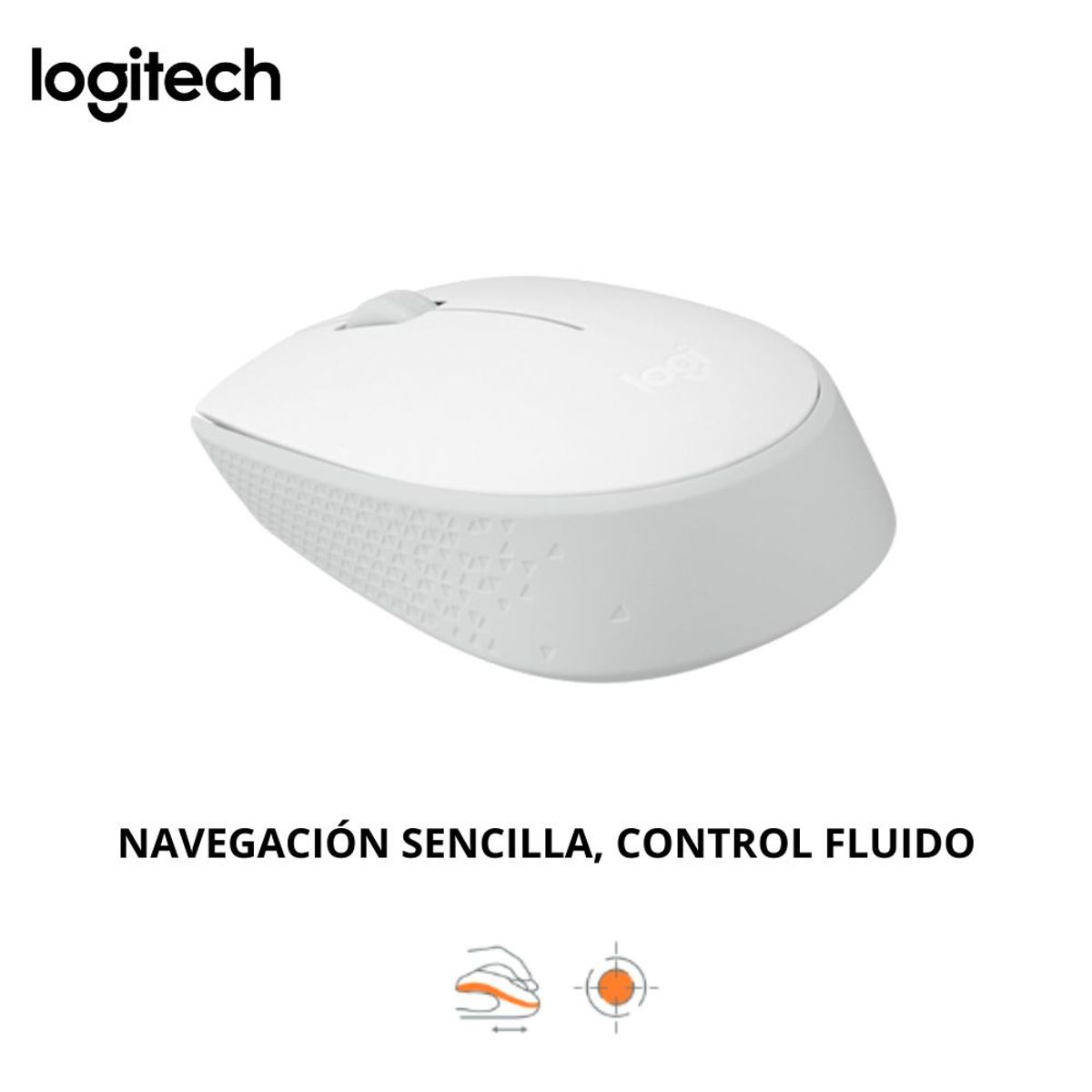 LOGITECH - Mouse Inalámbrico Logitech M170 Blanco