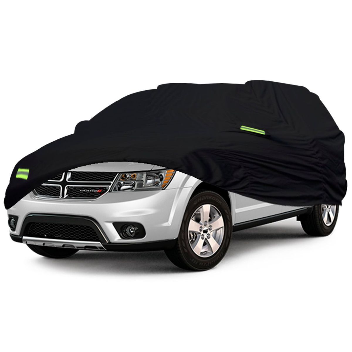 TECGO - PROTECTOR CUBIERTA FUNDA COBERTOR TIPO DODGE JOURNEY NEGRO