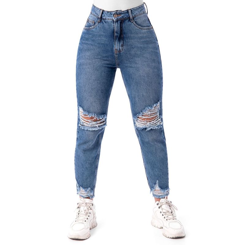 PIONIER - Pantalon Moda Denim Avela Mujer