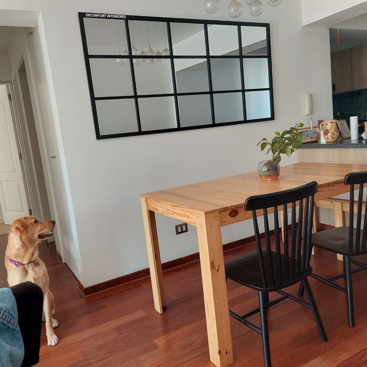 GENERICO - Espejo Industrial Ventana 180 x 90 cm