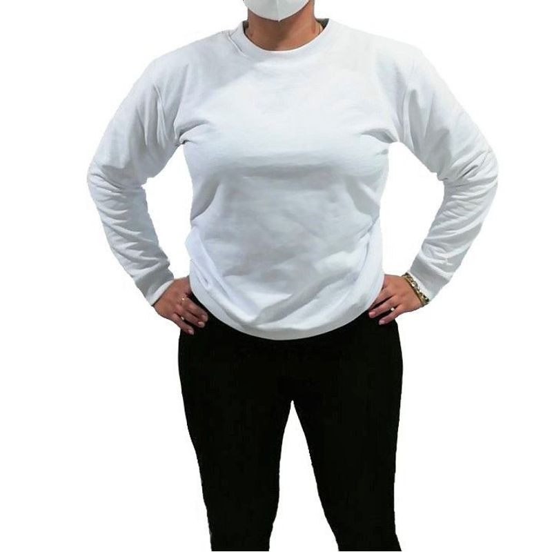 GENERICO - Polera Mujer Nathalie Love It - Blanca