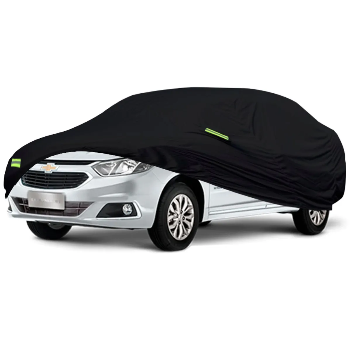 TECGO - PROTECTOR CUBIERTA COBERTOR TIPO CHEVROLET COBALT NEGRO