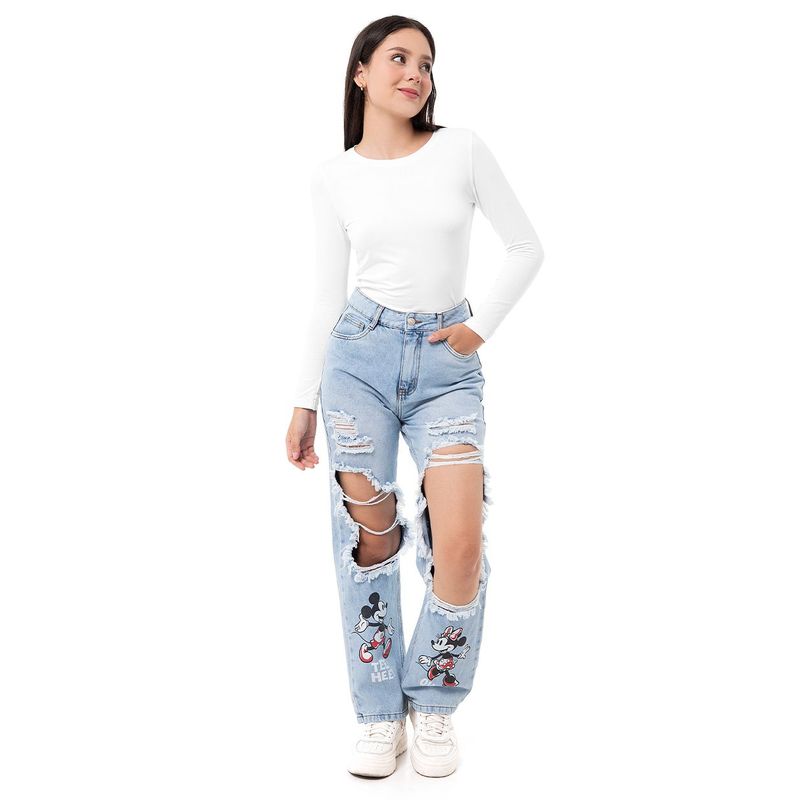 SQUEEZE - Pantalon Moda Denim Sabrina_Disney Mujer