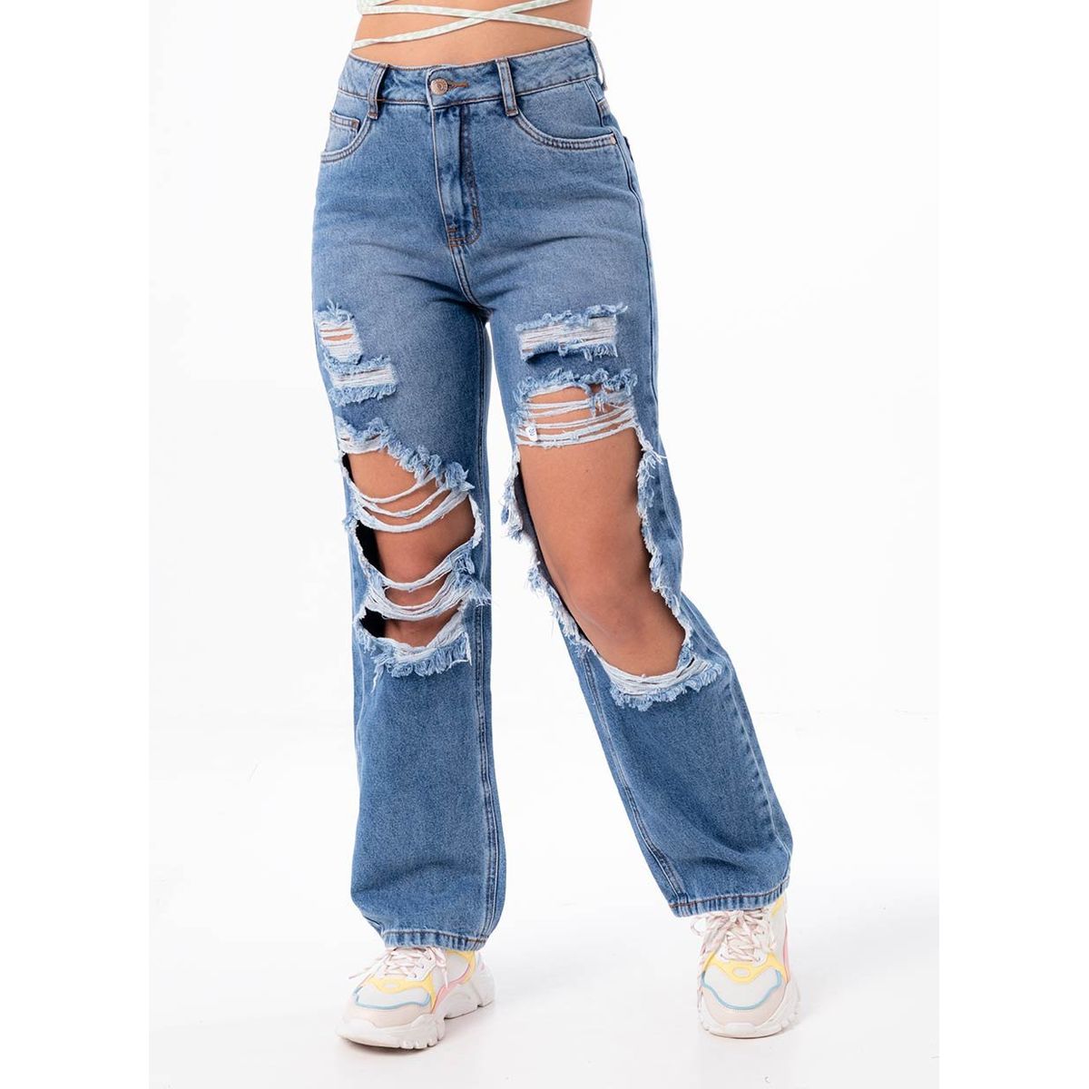 SQUEEZE - Pantalon Denim Mujer Ralia 1 Squeeze