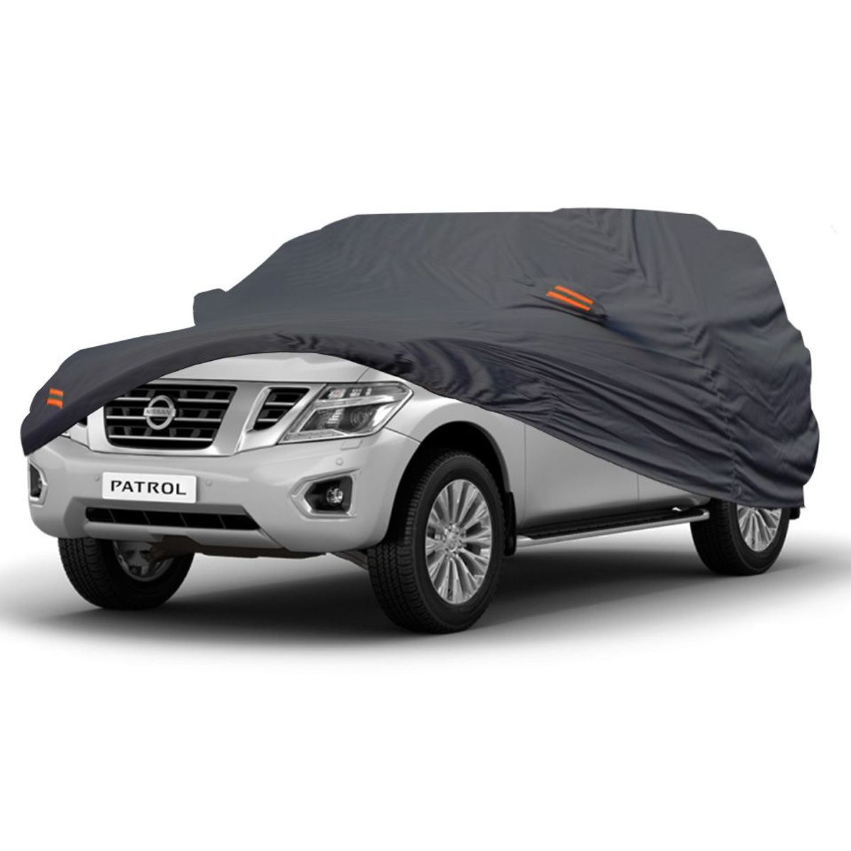 TECGO - PROTECTOR CUBIERTA FUNDA COBERTOR TIPO NISSAN PATROL GRIS