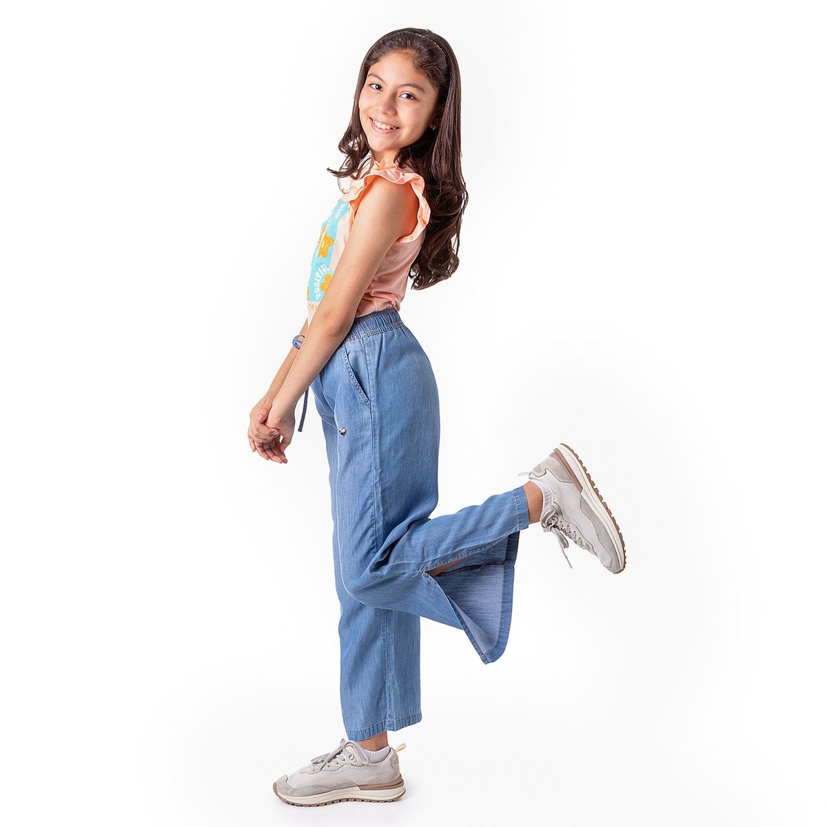 PIONIER - Pantalon Moda Denim Very Niña