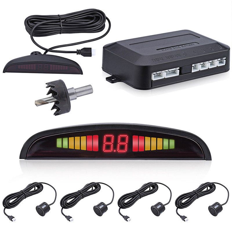 OEM - Kit Sensor de Retroceso Aparcamiento 165mm Radar 25metros