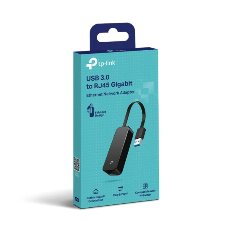 TP LINK - Adaptador De Red Ue306 Usb 3.0 A Gigabit Ethernet