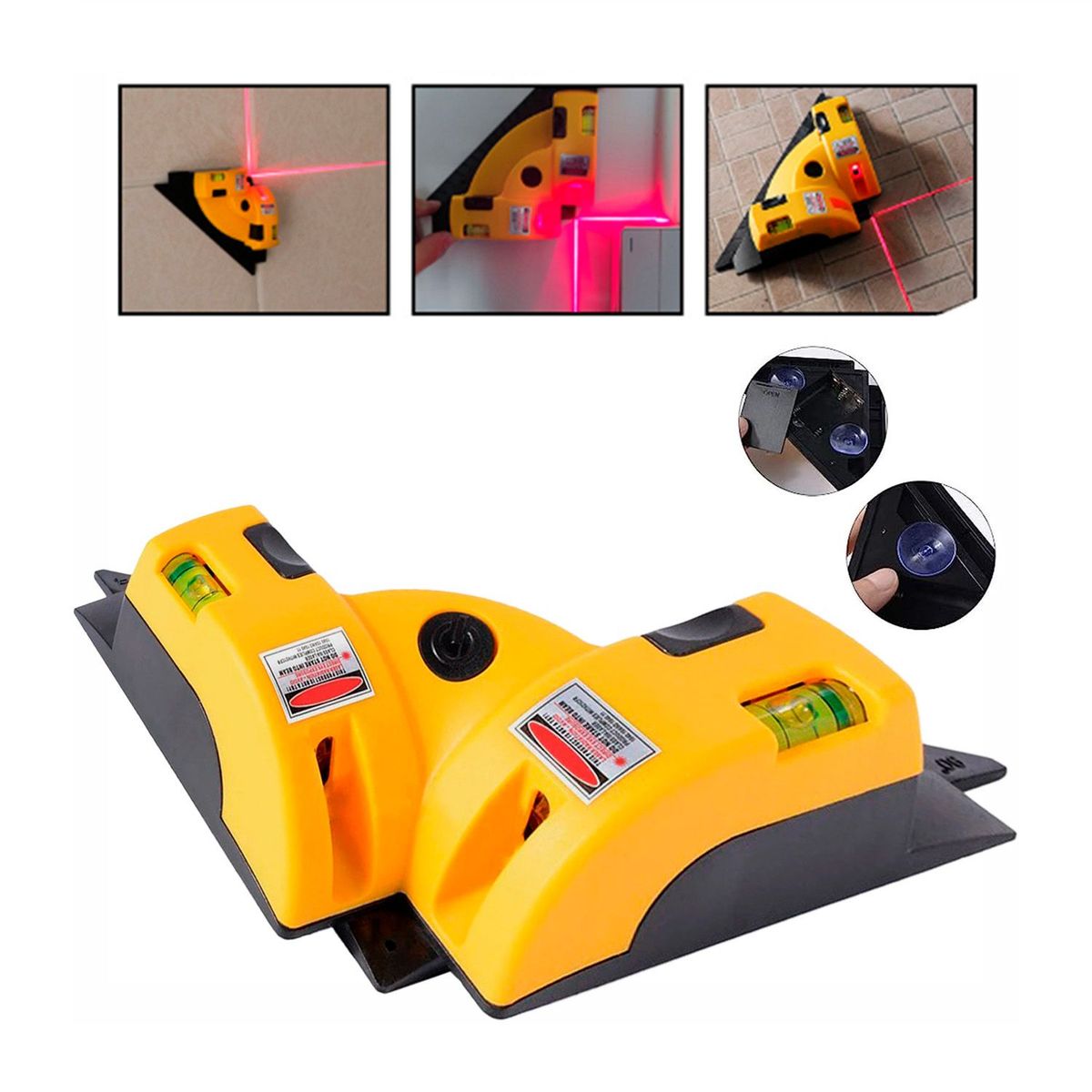 GENERICO - COMBO ADAPTADORES TALADRO A CALADORA  ESCUADRA NIVEL LÃSER