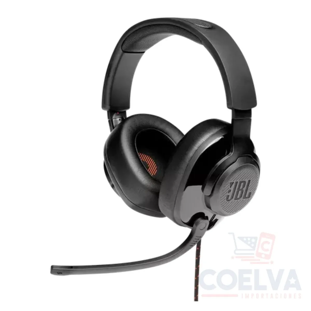 JBL - JBL Quantum 300 Audífono Híbrido para Gaming con Cable y Micrófono