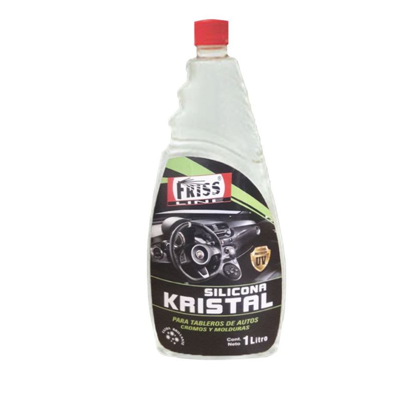 GENERICO - Silicona De Auto Friss 1 LTR. /Transparente/Brillo/Limpieza