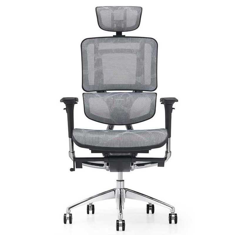 DECORPLAS - Silla de oficina Presidente Dubai Color Grey Ergonómica