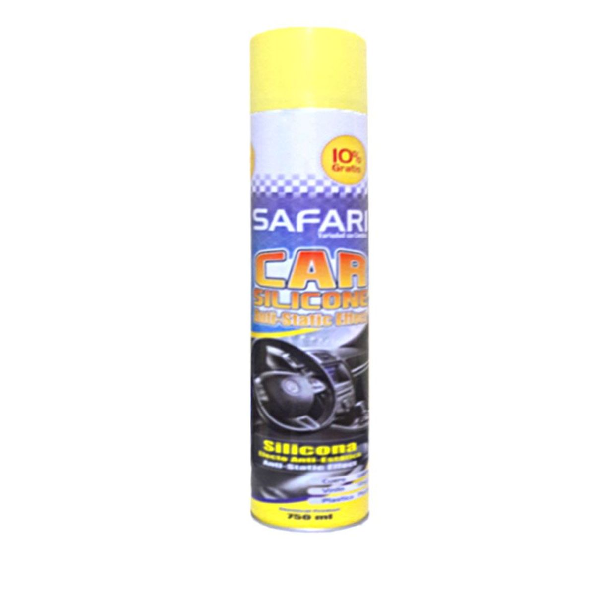 SAFARI - Silicona Spray 750ML Safari BrilloLimpiezaAromaFragancia