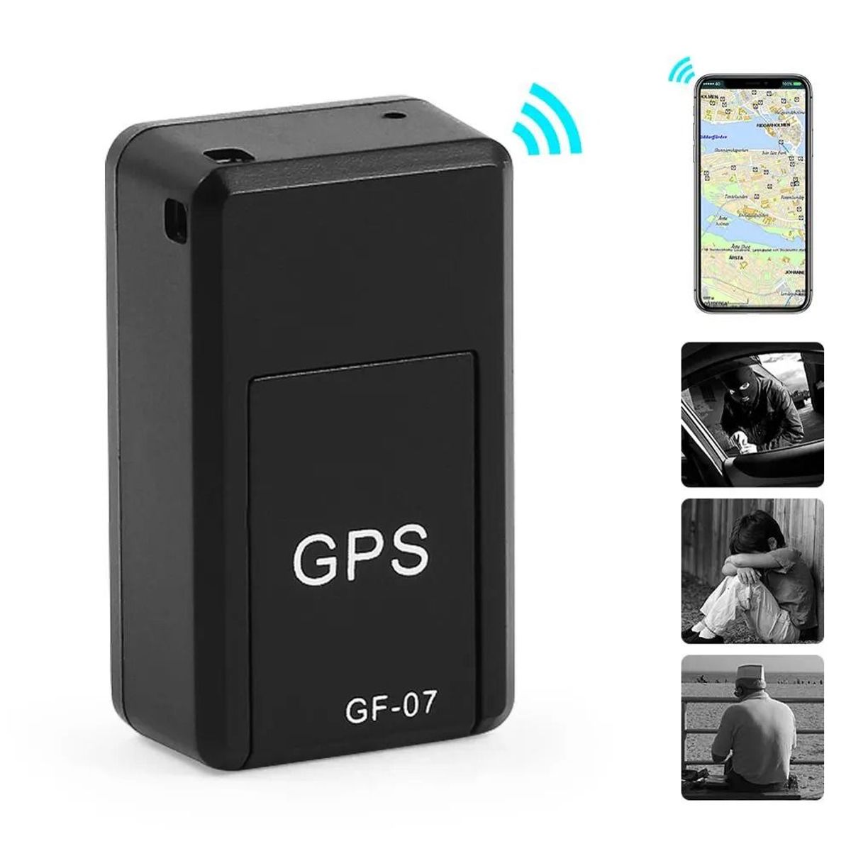 OEM - GPS Rastreador Seguimiento en Tiempo Real GF07 Localizador