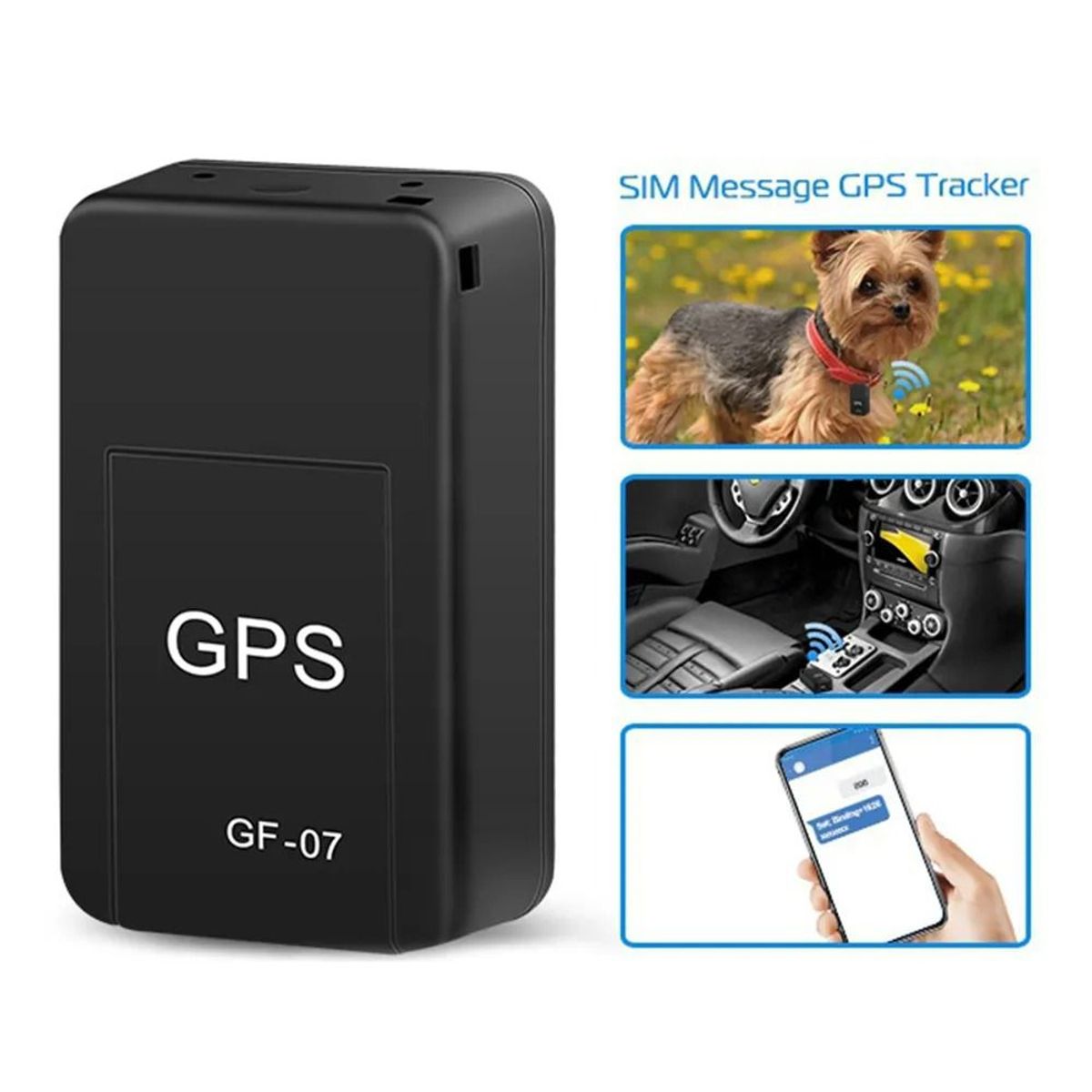 OEM - GPS Rastreador Seguimiento en Tiempo Real GF07 Localizador