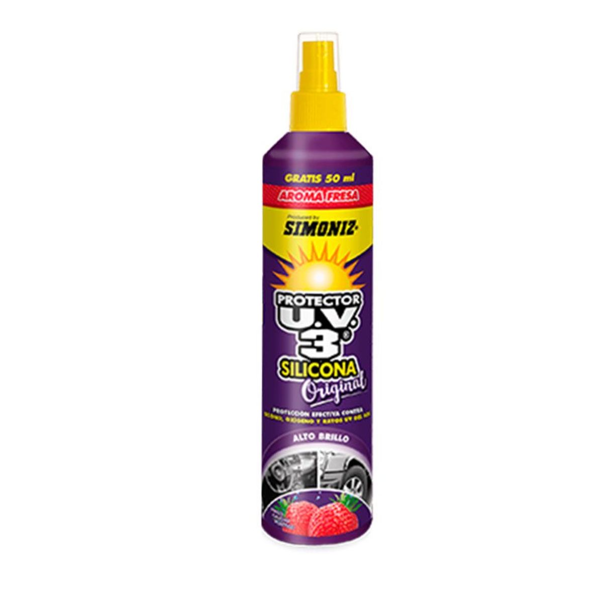 SIMONIZ - Silicona De Auto Simoniz 300ml BrilloAromaFragancia