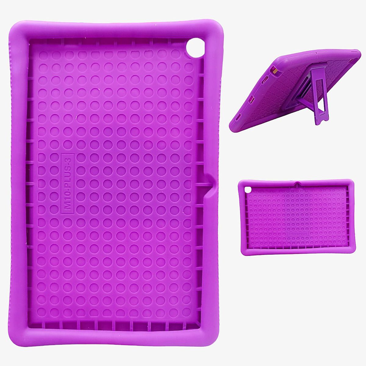 GENERICO - Funda de Silicona para Tablet Samsung A8 10.5 SM-X200X205 Morado