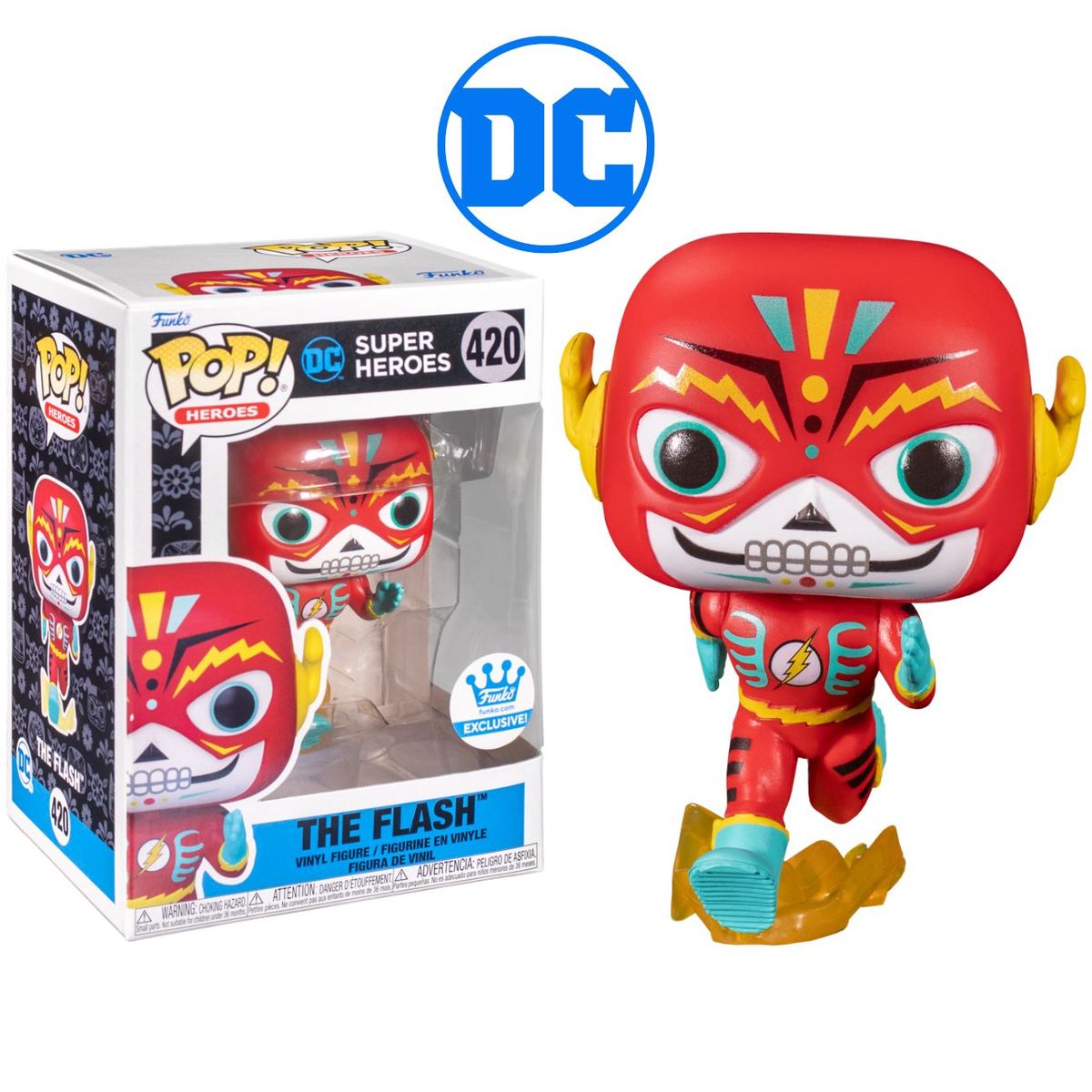 FUNKO - Funko Pop The Flash - Dia De Los DC 420 Excl. Funko Shop