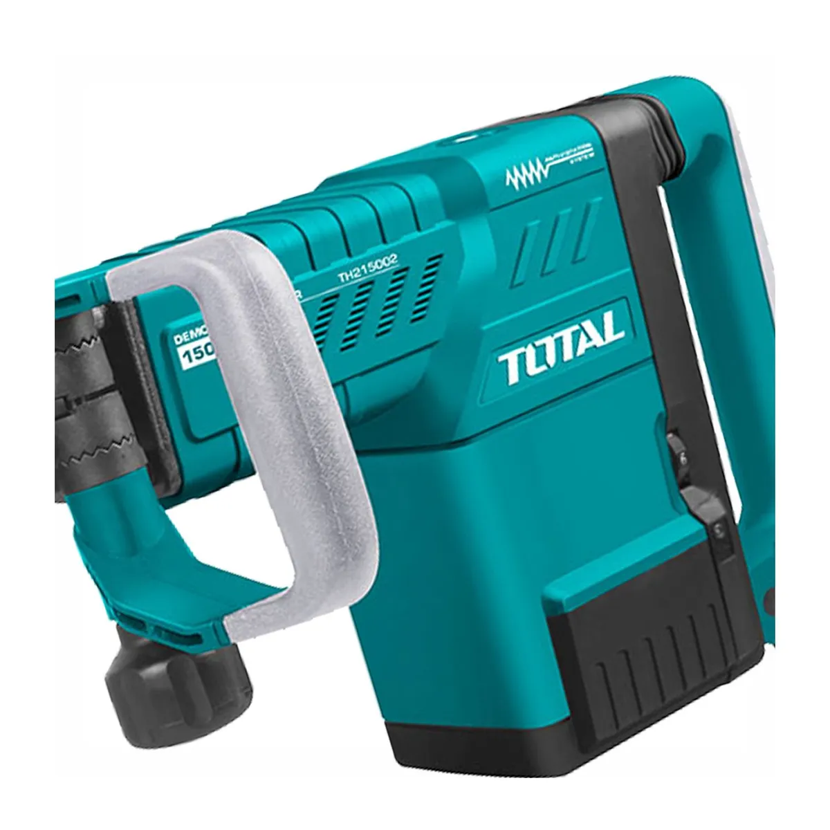 TOTAL TOOLS - MARTILLO DEMOLEDOR 1500W 25J SDS MAX  CINCELES TOTAL - TH215002