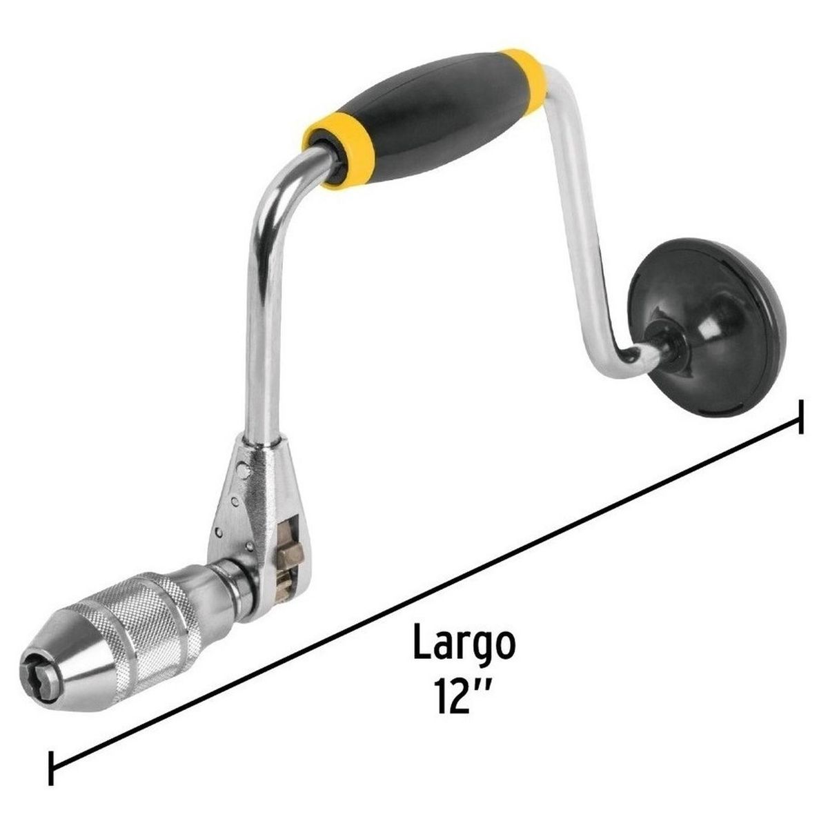 PRETUL - Berbiquí 12 perilla de plástico Pretul