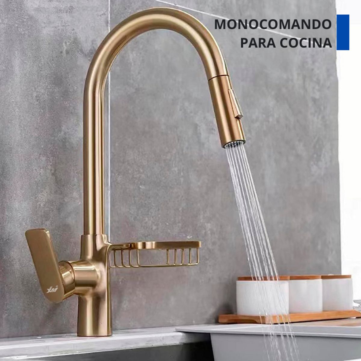 XM - MEZCLADORA DE COCINA EXTRAÍBLE DORADO MC0108607