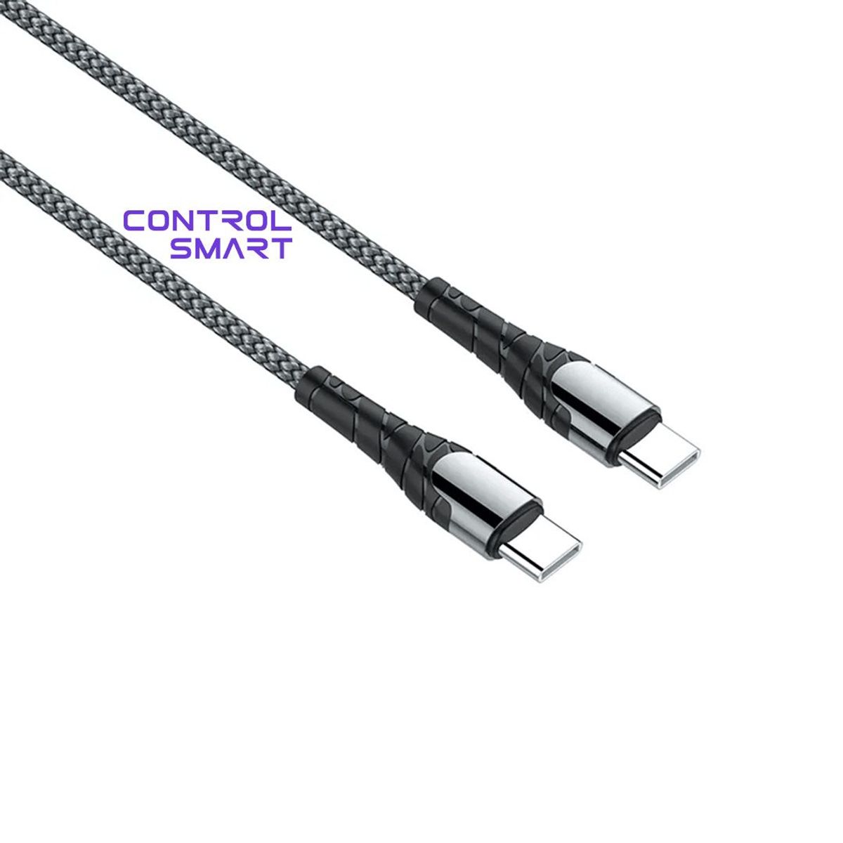 LDNIO - Cable USB-C a USB-C Para MacBook Pro Air De 2mt Anti Quebraduras