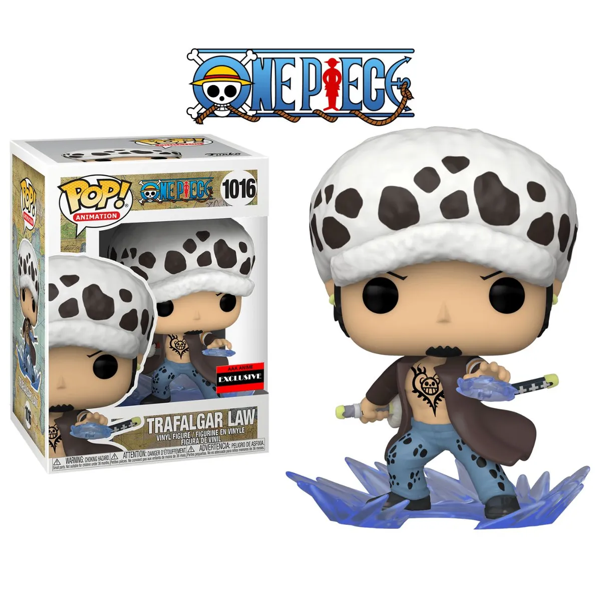 FUNKO - Funko Pop Trafalgar Law - One Piece Exclusivo AAA Anime